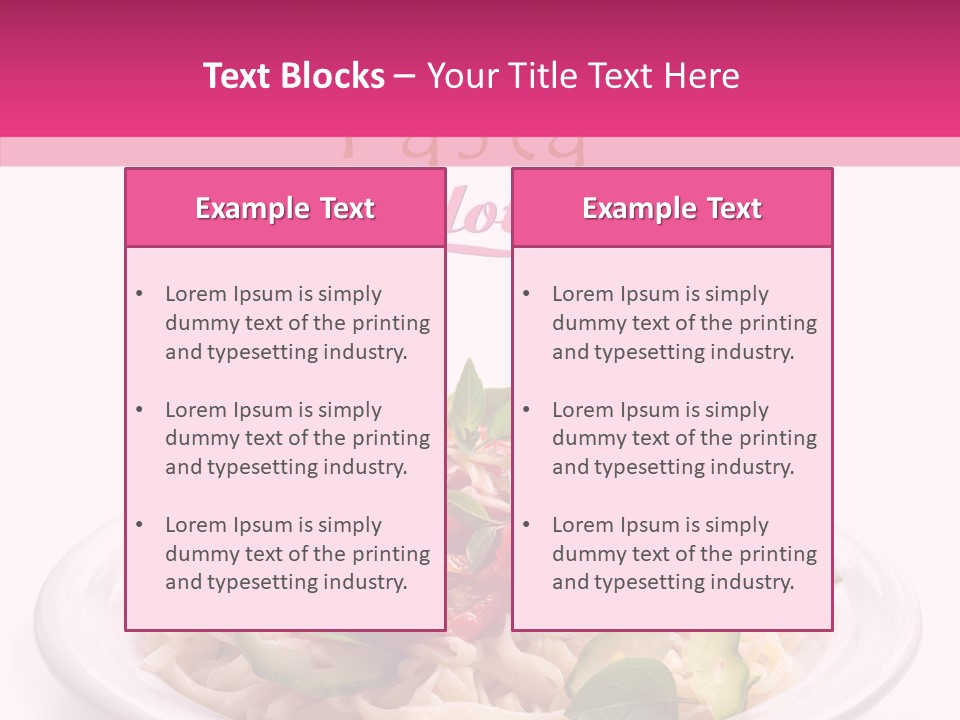 Vertical Oregano White PowerPoint Template