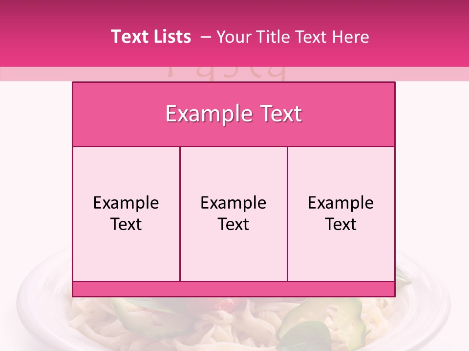 Vertical Oregano White PowerPoint Template