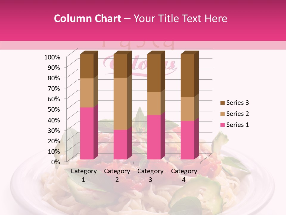 Vertical Oregano White PowerPoint Template