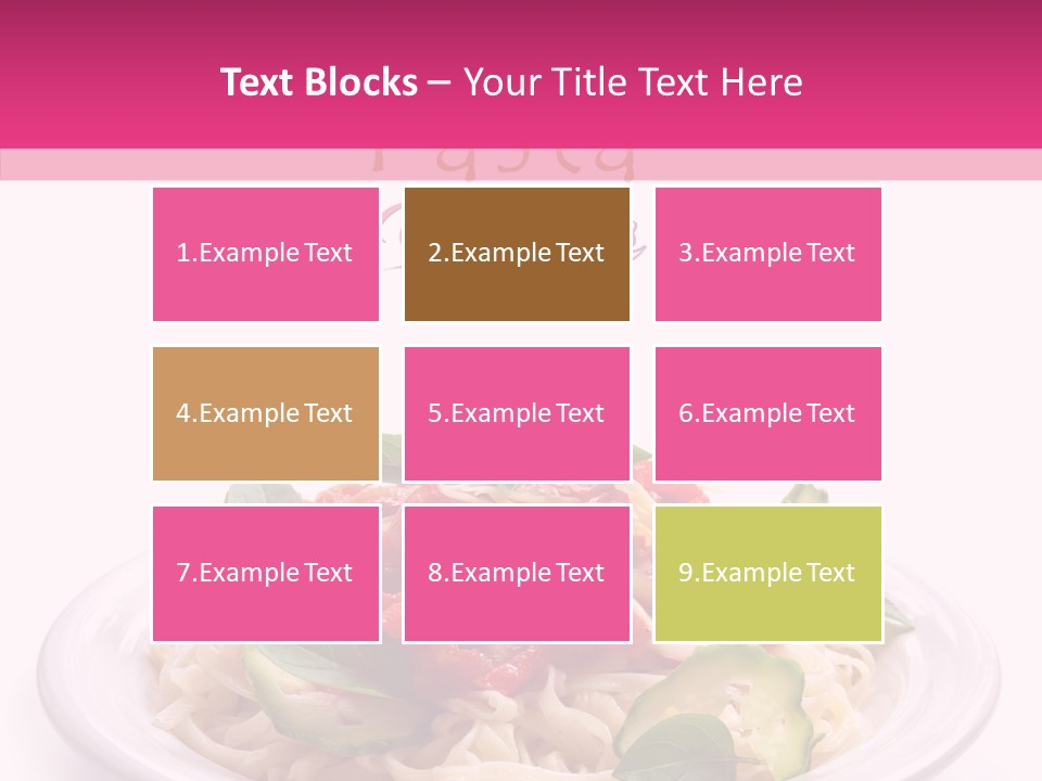 Vertical Oregano White PowerPoint Template