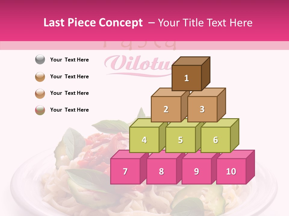 Vertical Oregano White PowerPoint Template