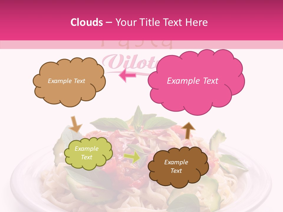 Vertical Oregano White PowerPoint Template