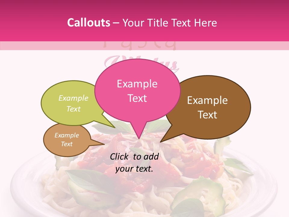 Vertical Oregano White PowerPoint Template