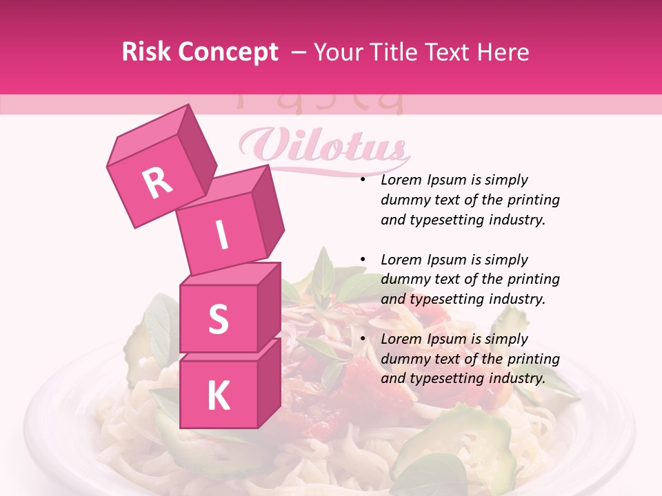 Vertical Oregano White PowerPoint Template