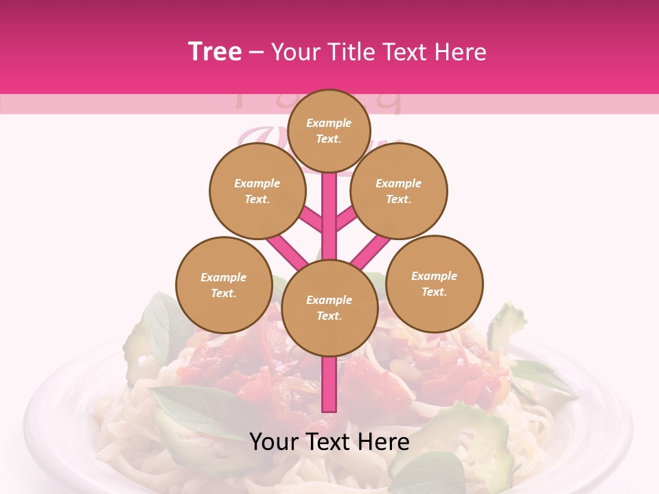 Vertical Oregano White PowerPoint Template