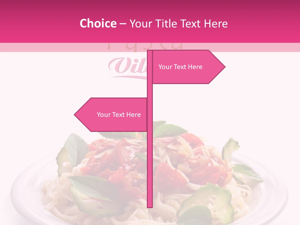 Vertical Oregano White PowerPoint Template