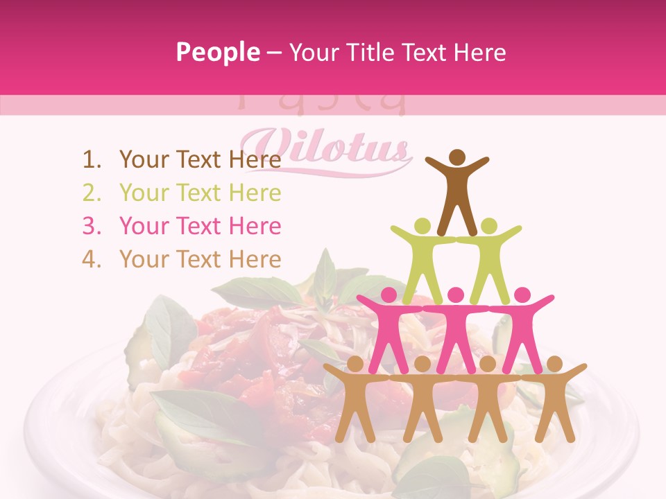 Vertical Oregano White PowerPoint Template