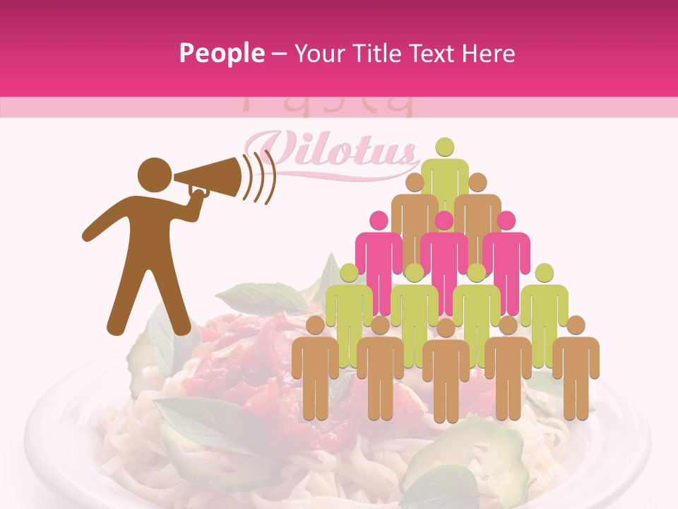 Vertical Oregano White PowerPoint Template