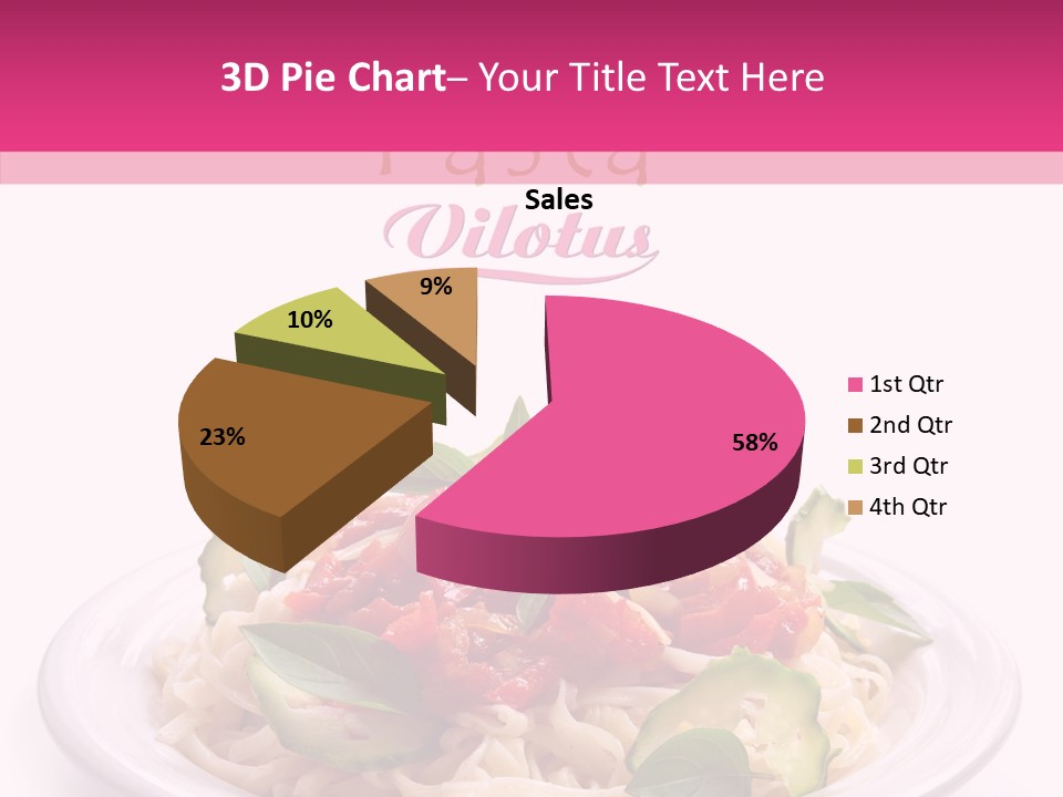 Vertical Oregano White PowerPoint Template