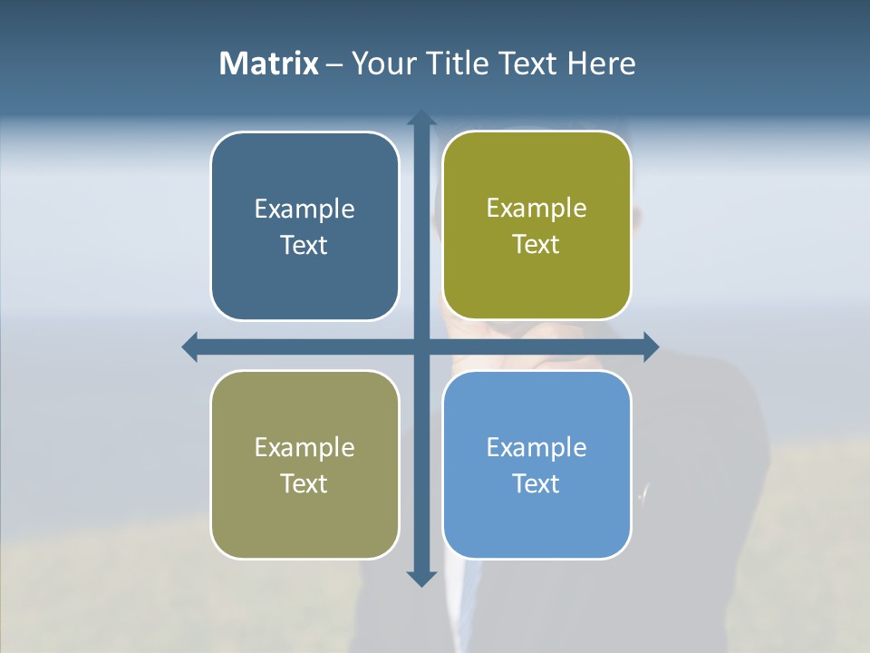 Suit Timer Meeting PowerPoint Template