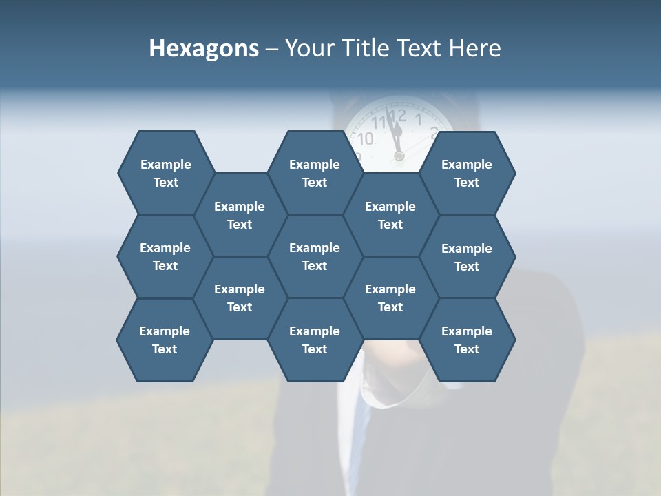 Suit Timer Meeting PowerPoint Template