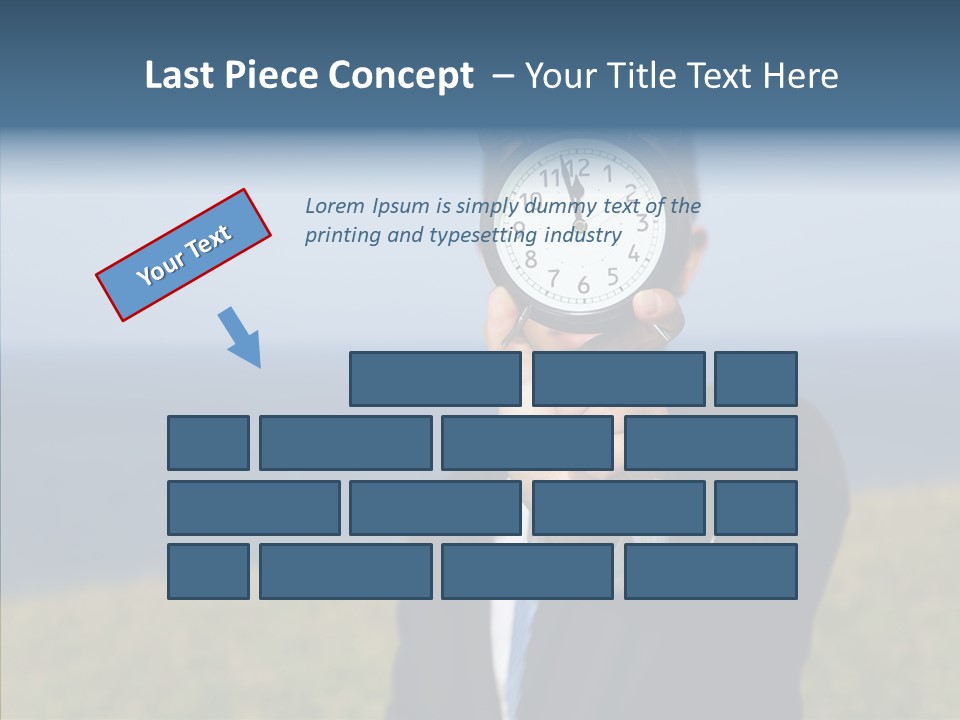 Suit Timer Meeting PowerPoint Template
