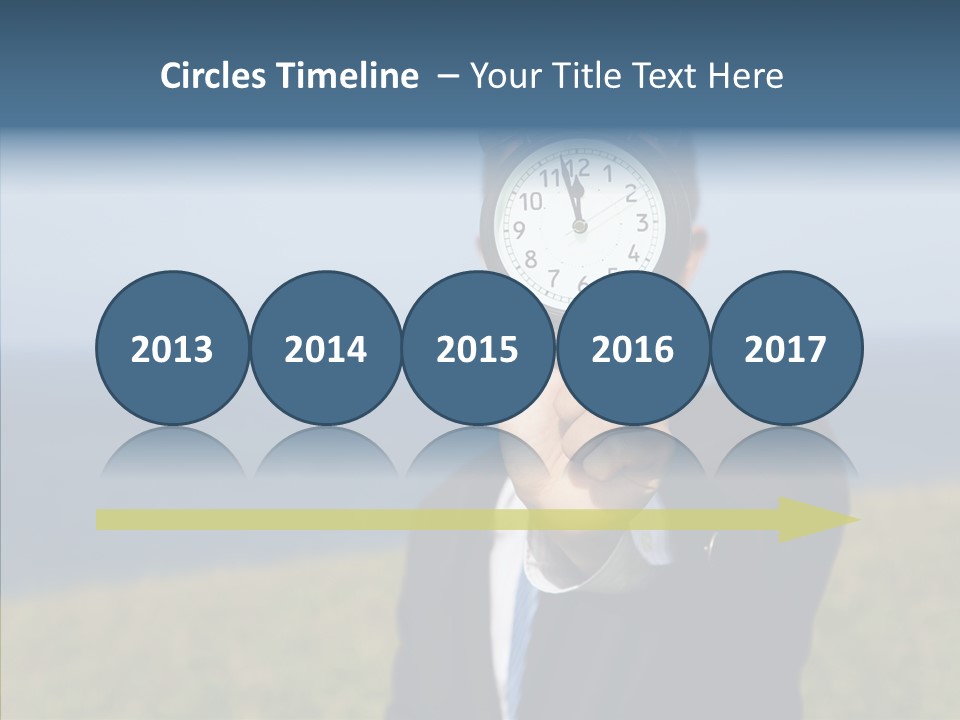 Suit Timer Meeting PowerPoint Template