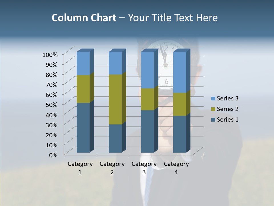 Suit Timer Meeting PowerPoint Template