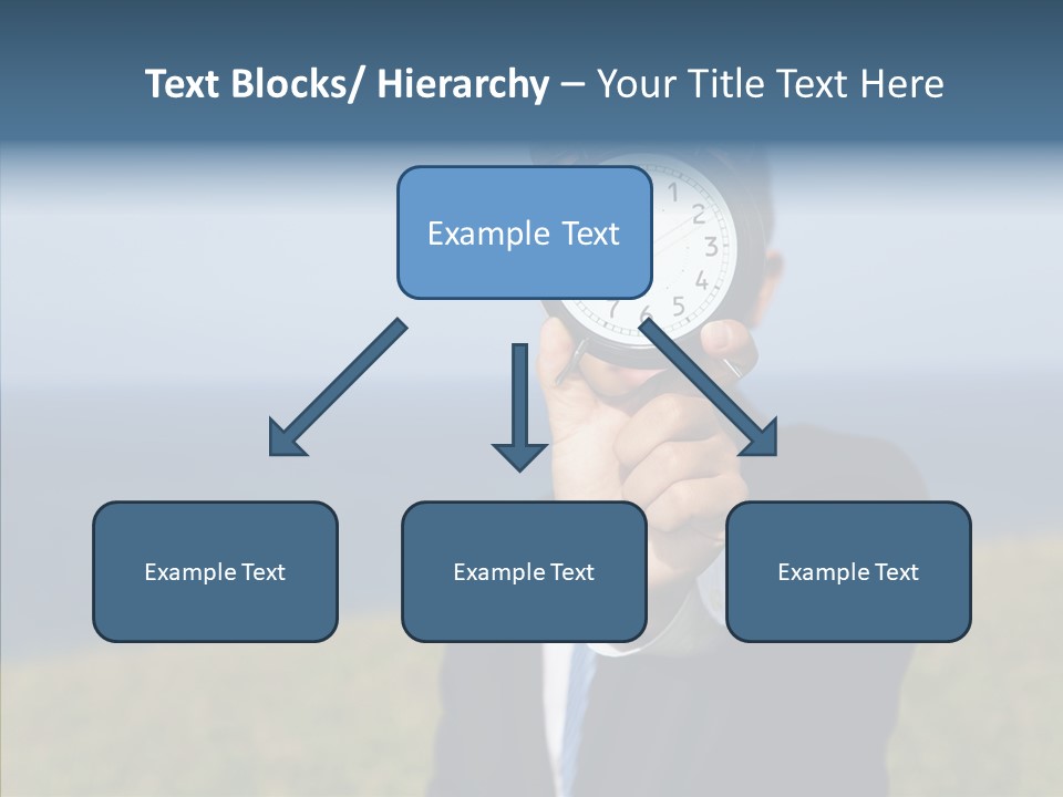 Suit Timer Meeting PowerPoint Template