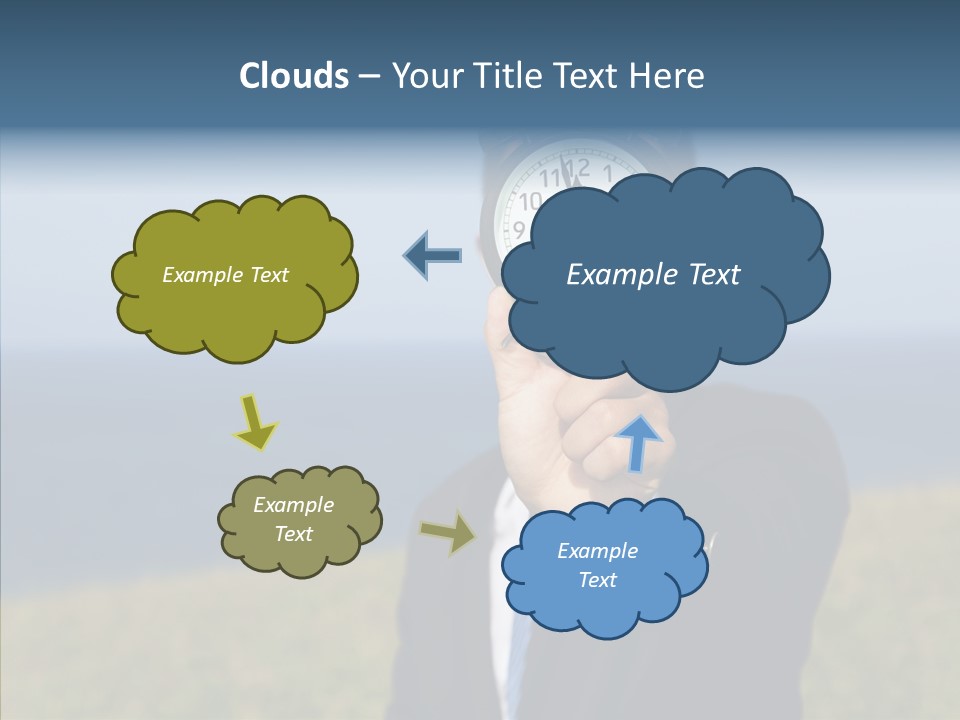Suit Timer Meeting PowerPoint Template