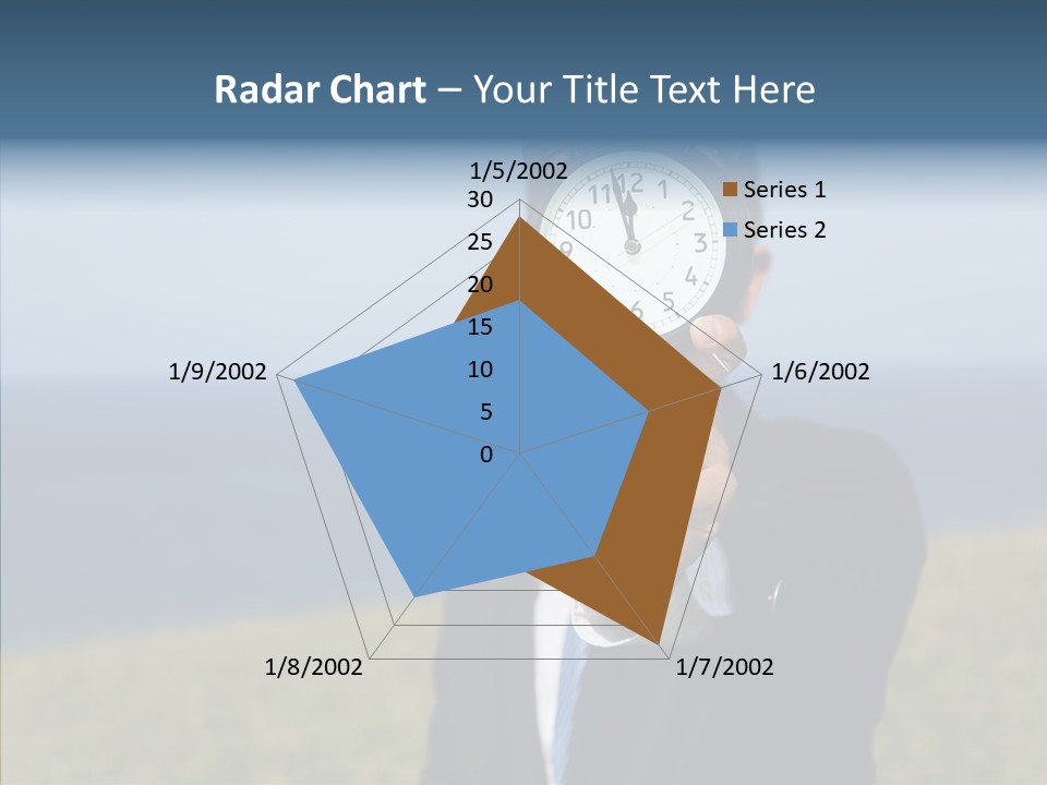 Suit Timer Meeting PowerPoint Template