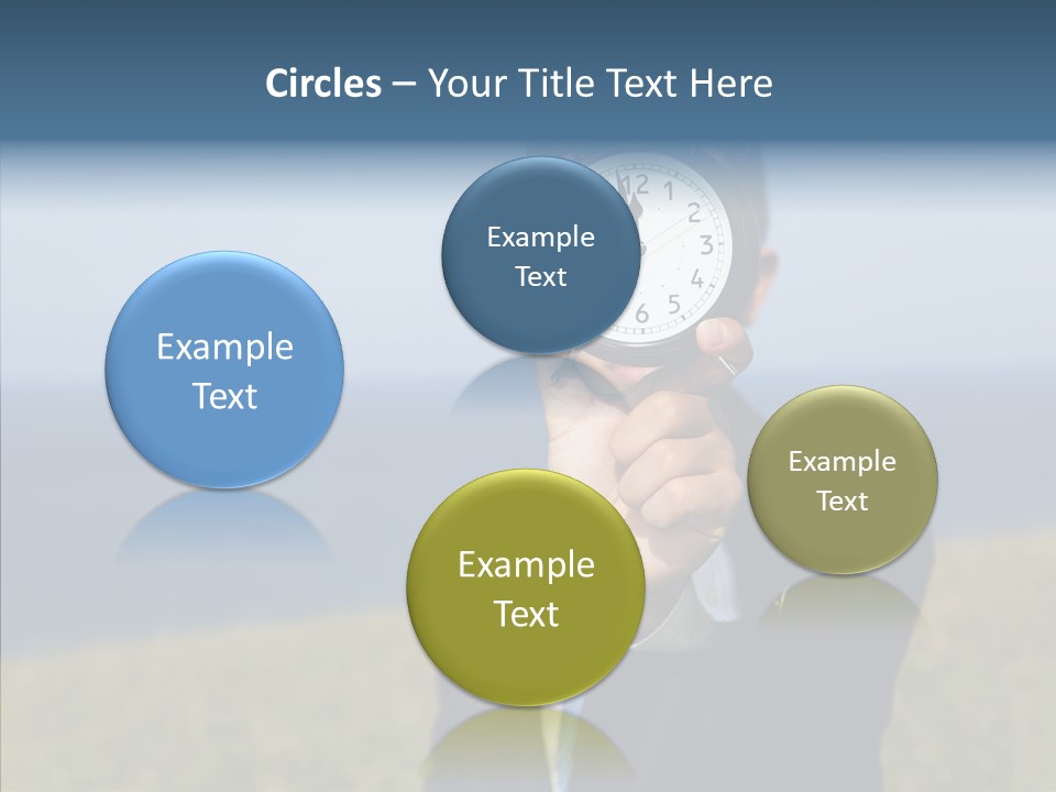 Suit Timer Meeting PowerPoint Template