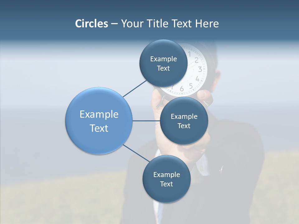 Suit Timer Meeting PowerPoint Template