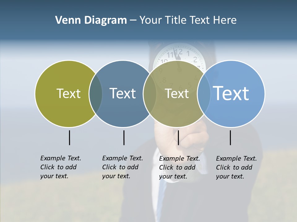 Suit Timer Meeting PowerPoint Template