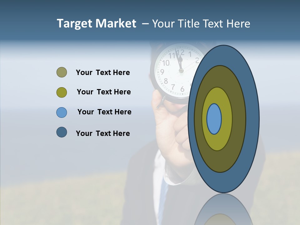 Suit Timer Meeting PowerPoint Template