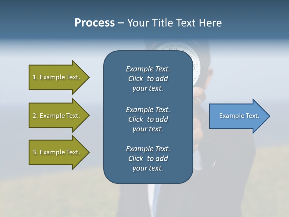 Suit Timer Meeting PowerPoint Template