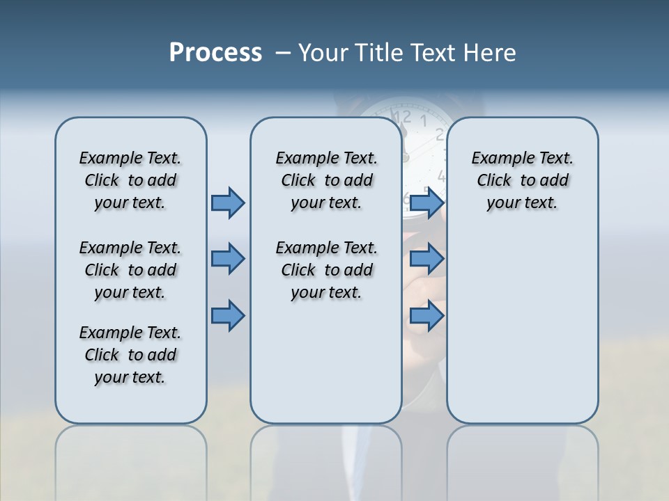 Suit Timer Meeting PowerPoint Template