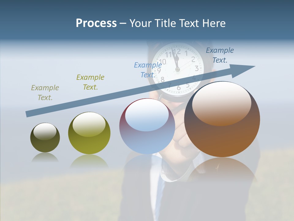 Suit Timer Meeting PowerPoint Template