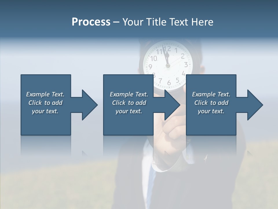 Suit Timer Meeting PowerPoint Template