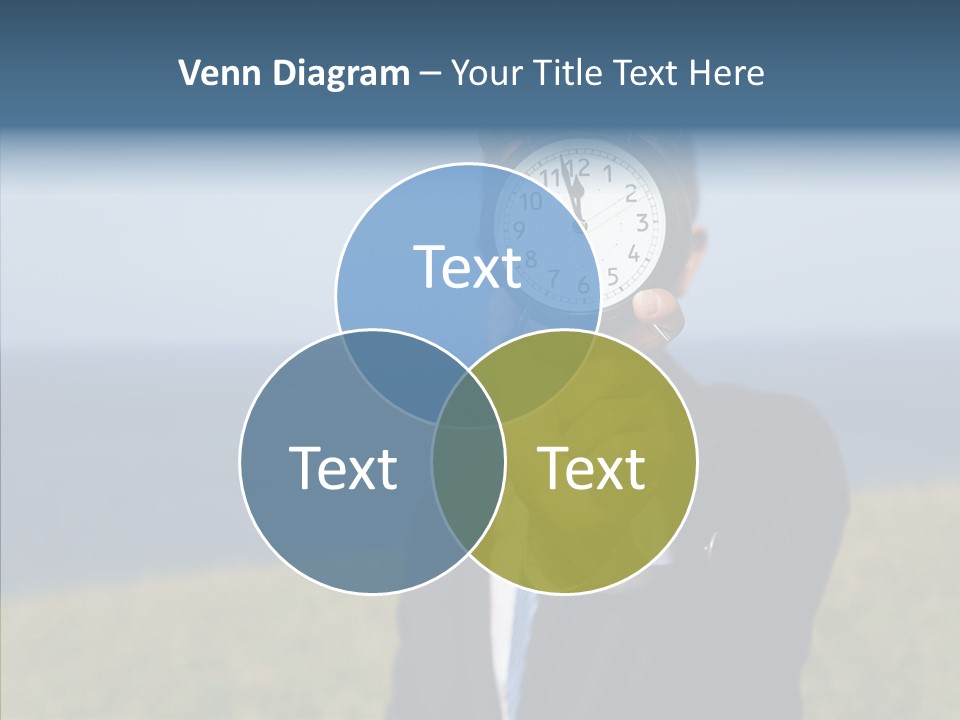 Suit Timer Meeting PowerPoint Template