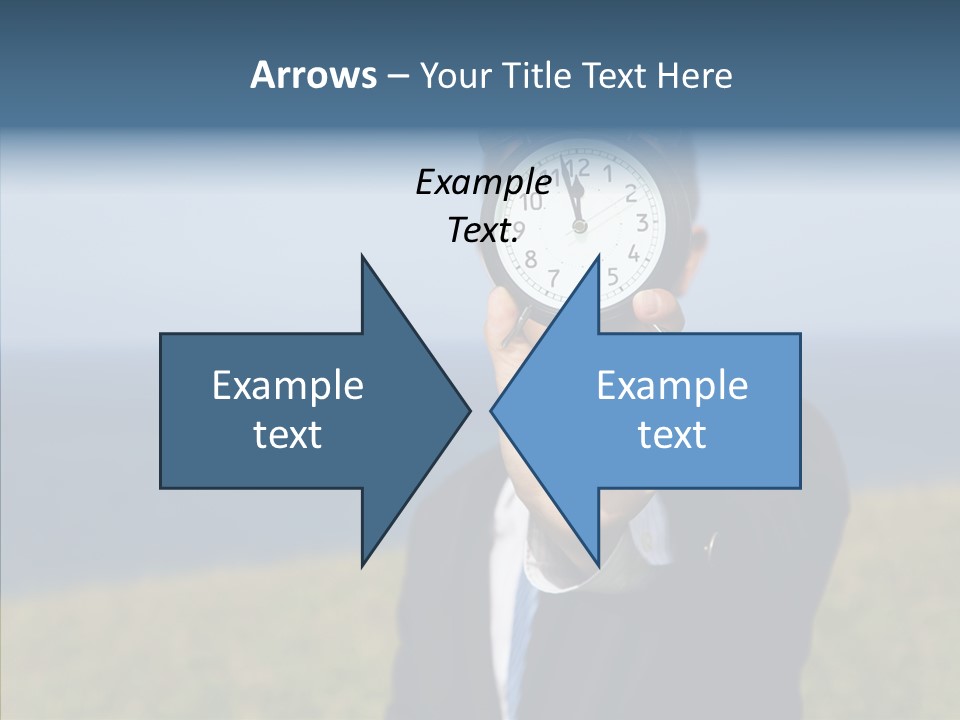 Suit Timer Meeting PowerPoint Template