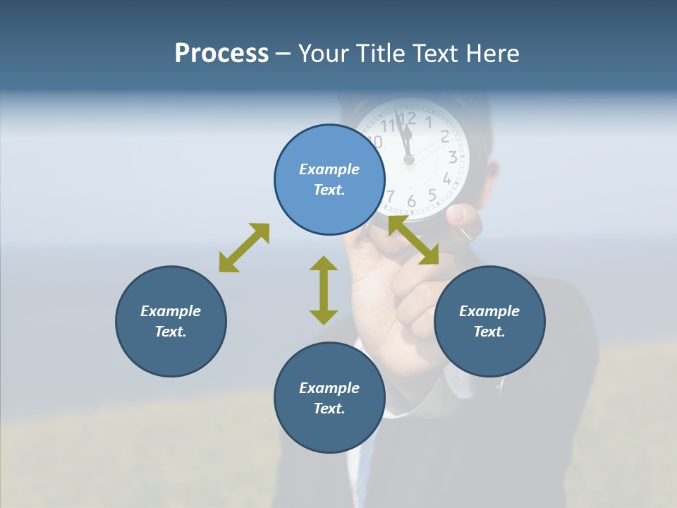 Suit Timer Meeting PowerPoint Template