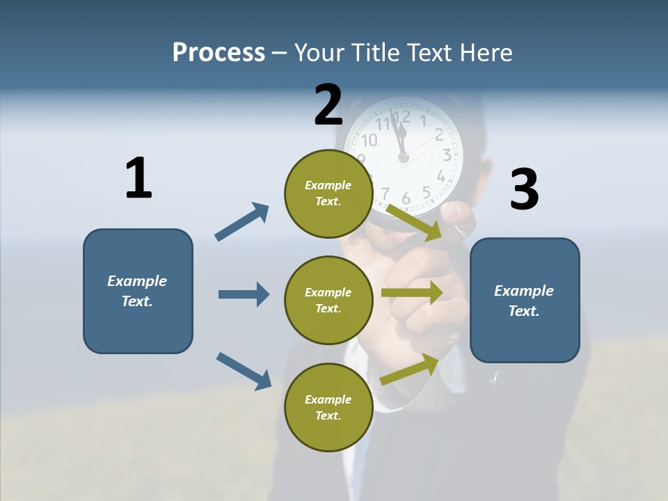 Suit Timer Meeting PowerPoint Template