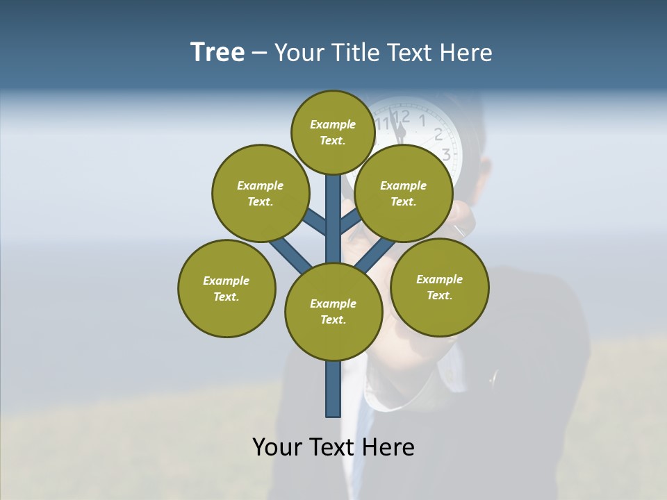 Suit Timer Meeting PowerPoint Template