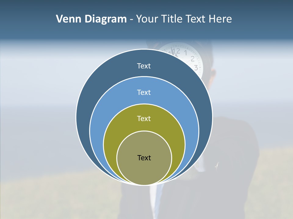 Suit Timer Meeting PowerPoint Template