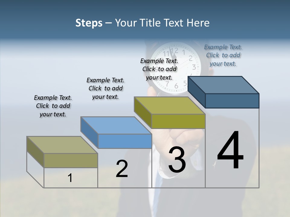 Suit Timer Meeting PowerPoint Template