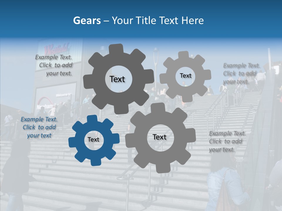 London Fashion Gateway PowerPoint Template