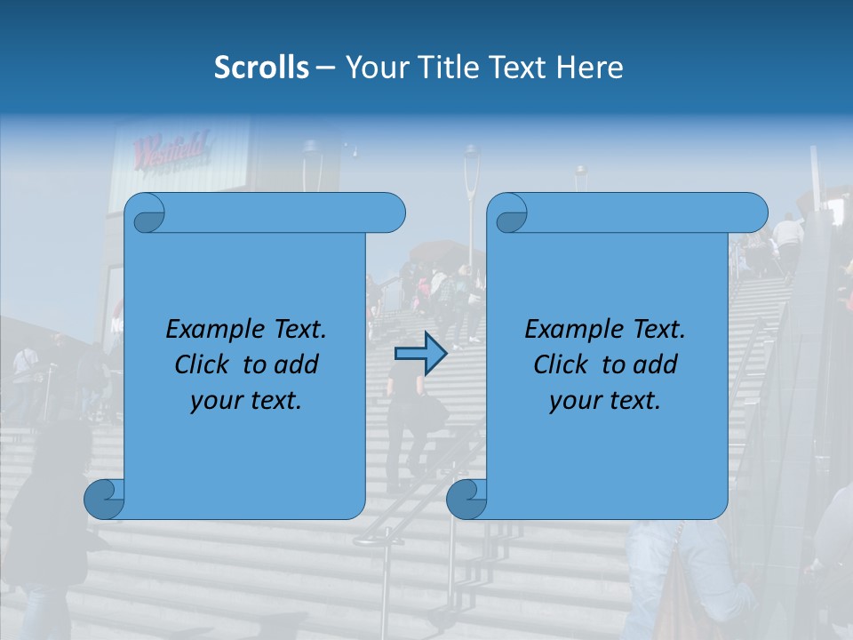 London Fashion Gateway PowerPoint Template
