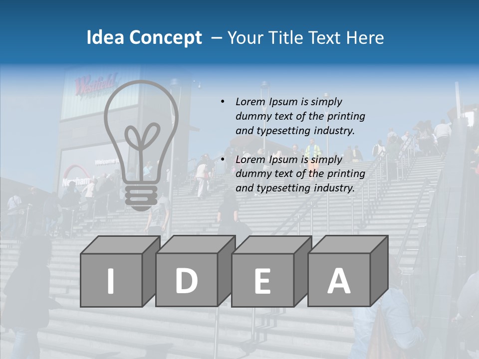 London Fashion Gateway PowerPoint Template