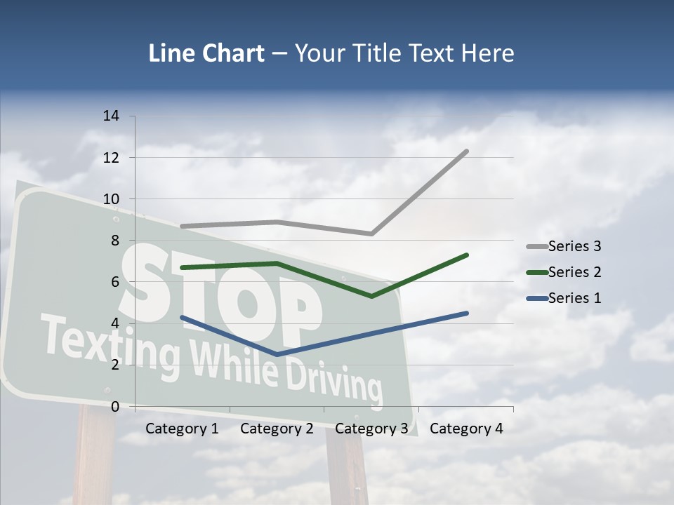 Conceptual Road Sign Practice PowerPoint Template