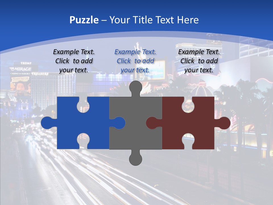 America Resort Reflection PowerPoint Template