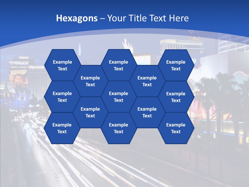 America Resort Reflection PowerPoint Template