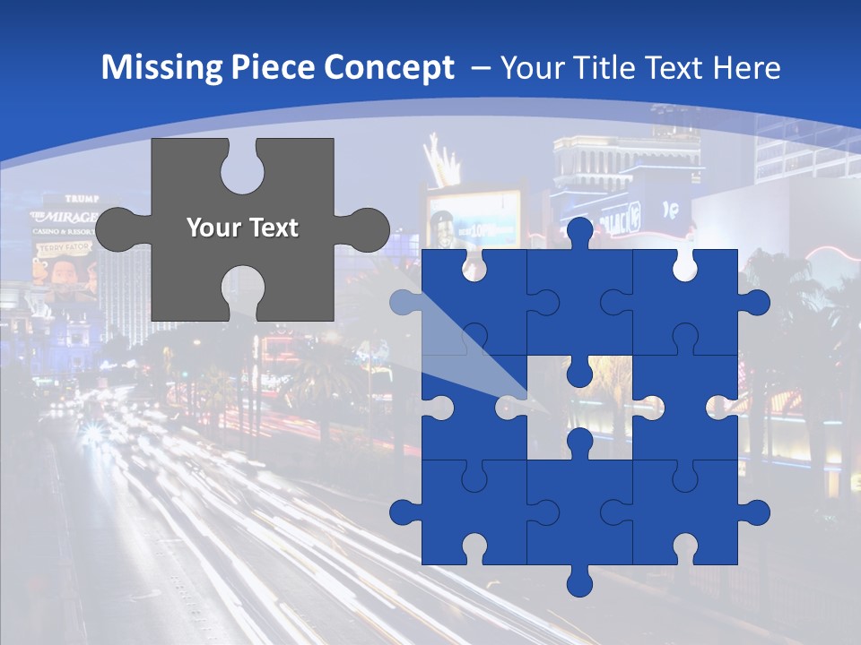 America Resort Reflection PowerPoint Template