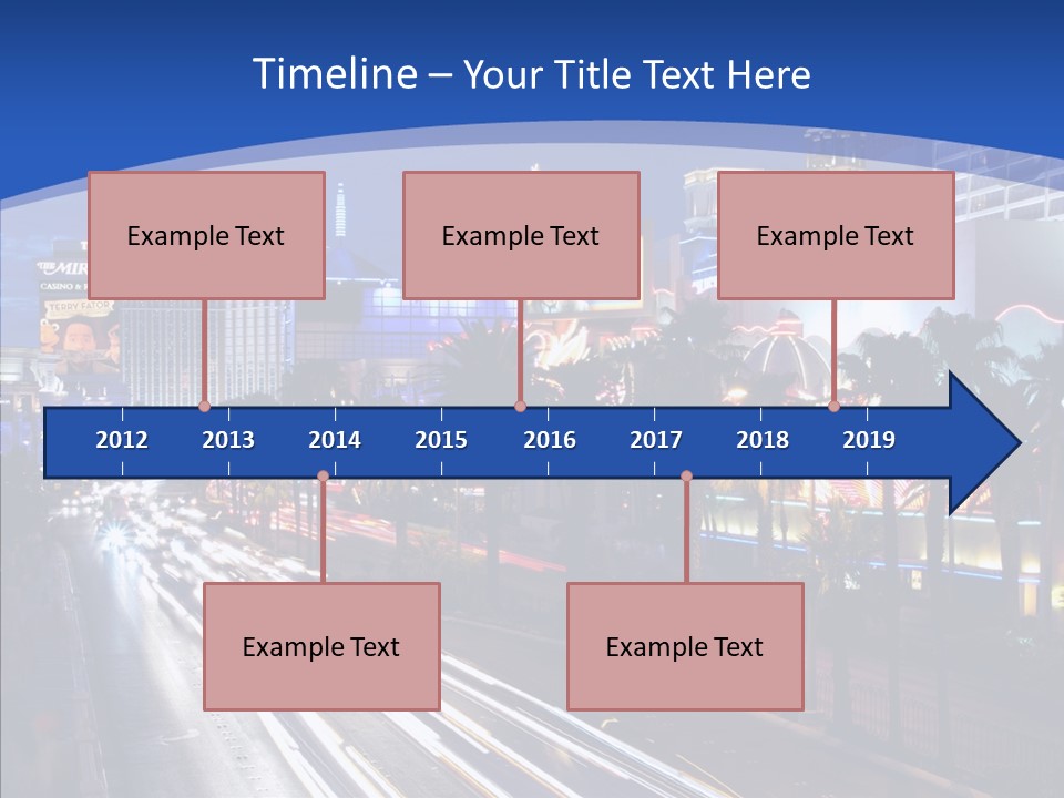 America Resort Reflection PowerPoint Template