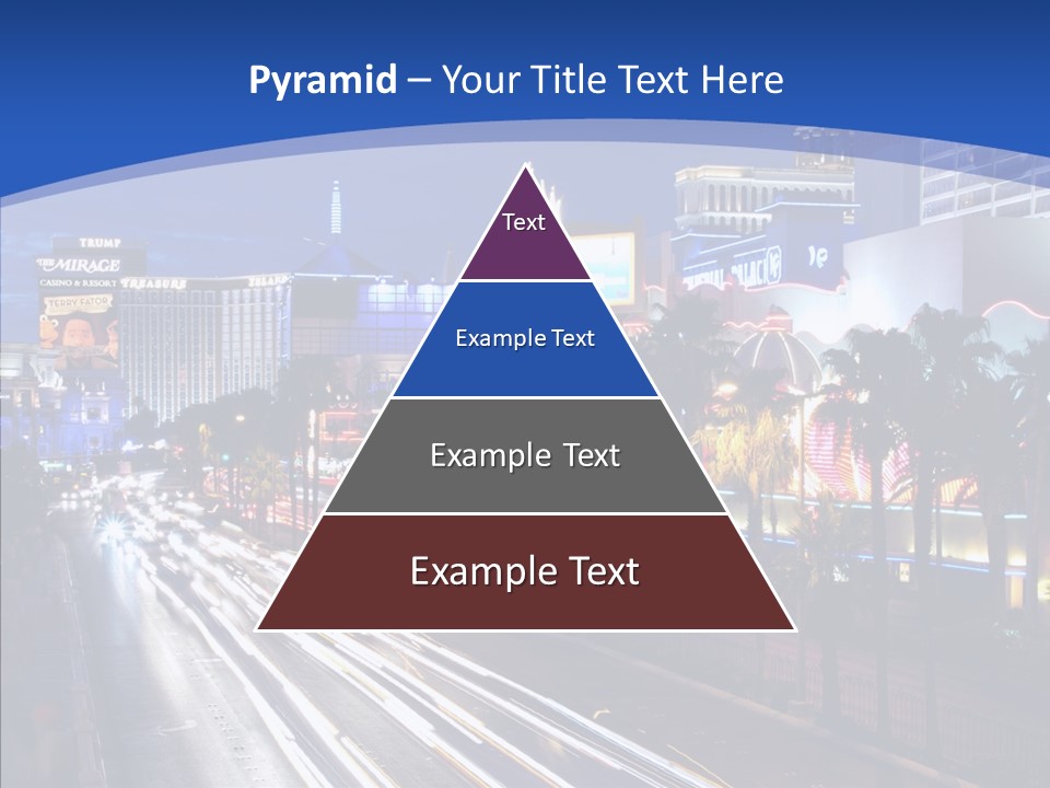 America Resort Reflection PowerPoint Template