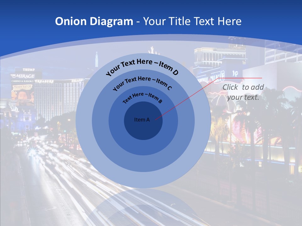 America Resort Reflection PowerPoint Template