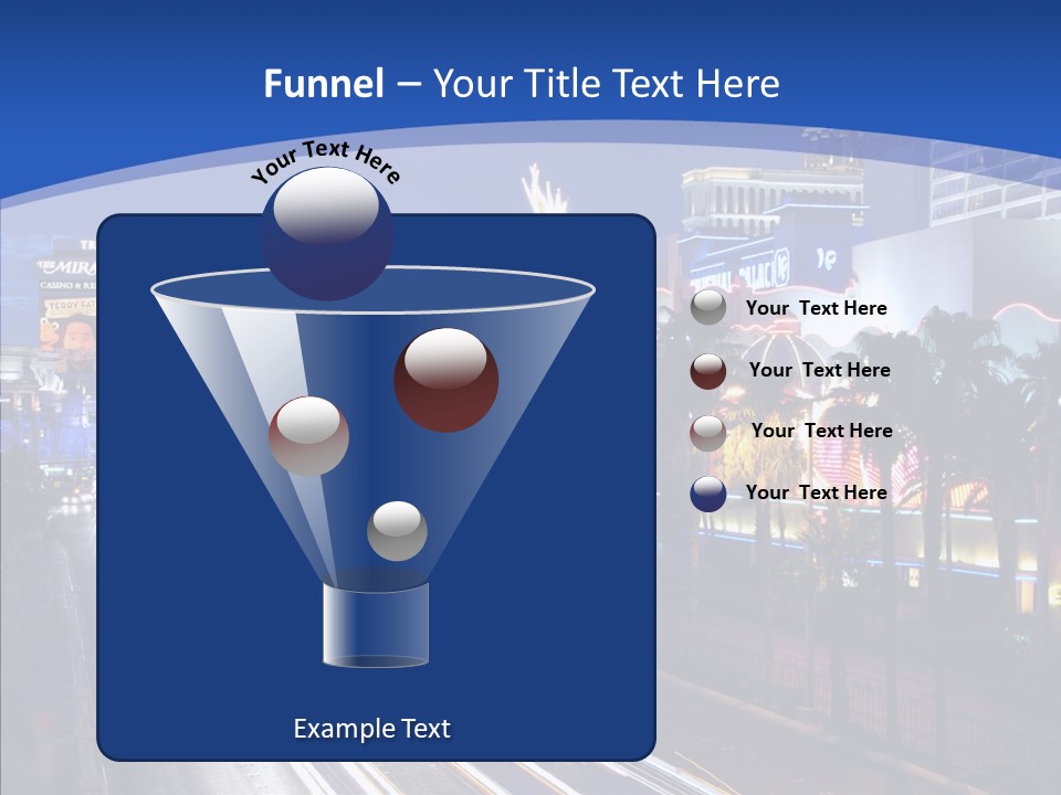America Resort Reflection PowerPoint Template