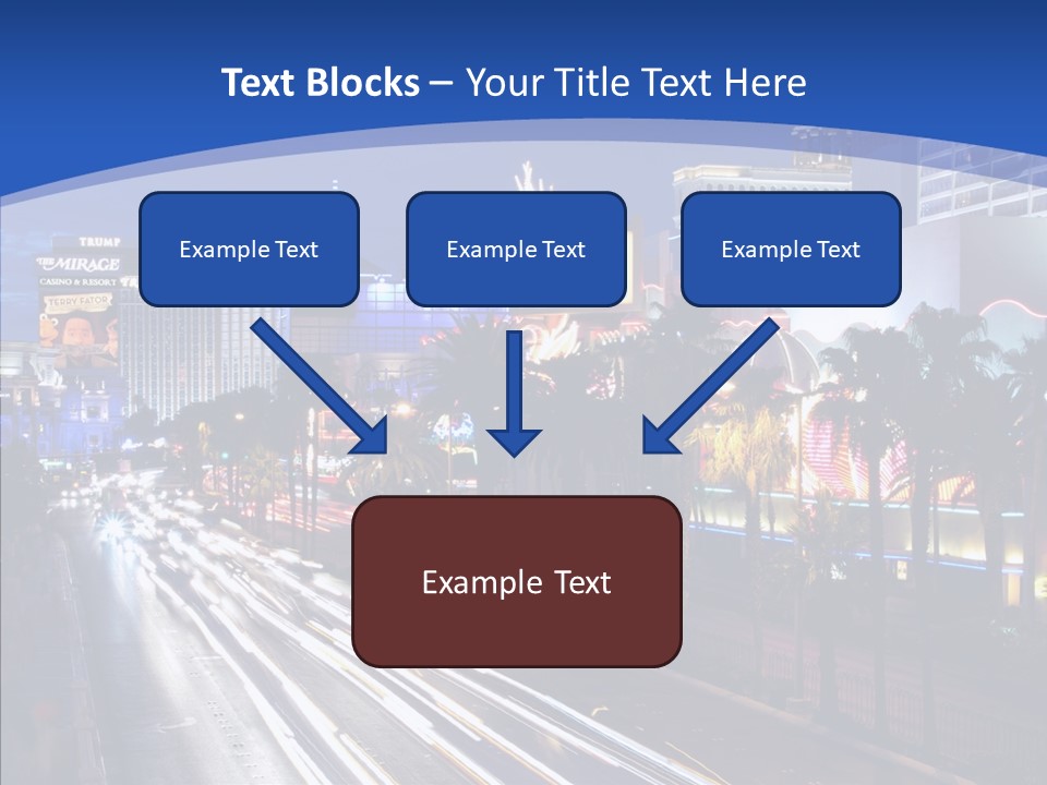 America Resort Reflection PowerPoint Template