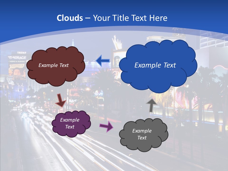 America Resort Reflection PowerPoint Template
