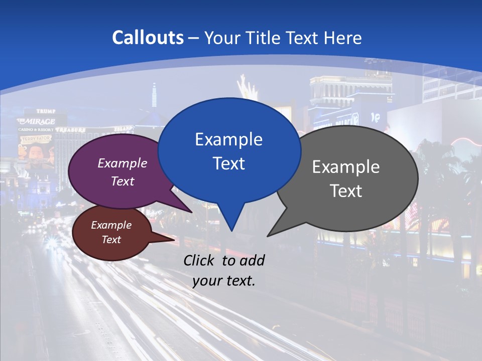 America Resort Reflection PowerPoint Template